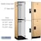 Salsbury Industries 2 Tier Designer Locker, 54"Wx76"Hx18"D, 6 Door, Maple 18-22368MAP - alternate 6